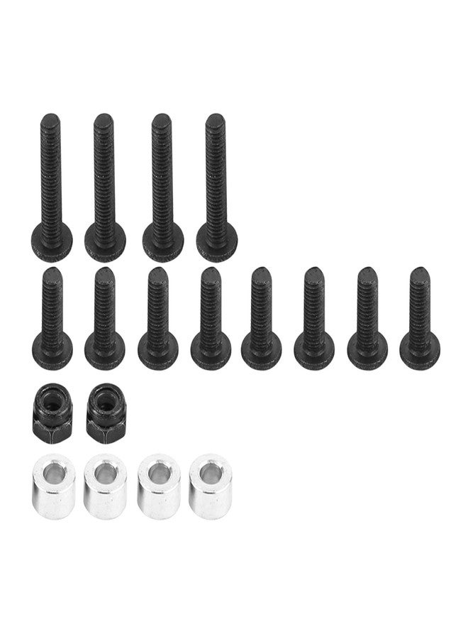 إستنك مجموعة تركيب ممتص الصدمات لسيارة التحكم عن بعد، 4 قطع / طقم، 51 مم / 2 بوصة، لوحة تركيب ممتص الصدمات المعدنية لسيارة التحكم عن بعد، ارتفاع قابل للتعديل، قطعة غيار بديلة لسيارات التحكم عن بعد الزاحفة بمقياس 1/10 - Image 5